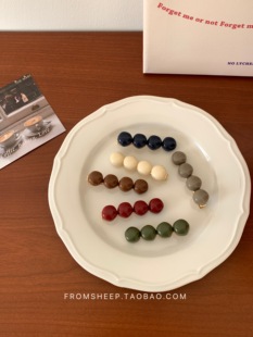 Fromsheep韩国侧边鸭嘴夹女前额刘海发夹边夹ins网红小众发卡发饰