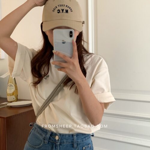 FromSheep修饰脸型情侣棒球帽子