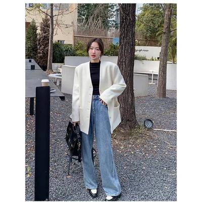 白色名媛小香风短款外套女2025冬季新款法式小个子高级感气质上衣