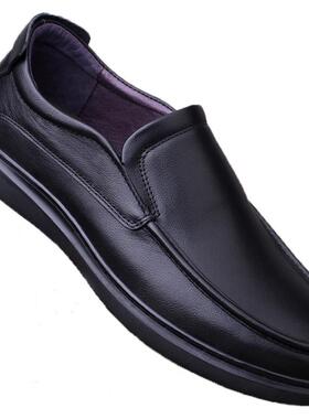 TSMR 新品抢先发~时尚博主自留推荐！头层牛皮防滑厚底乐福皮鞋男