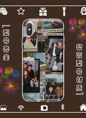 老友记六人行Friends手机壳适用于iphone17PROMAX苹果1234567安卓