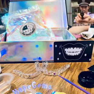 hopegems牙钻diy材料包套装全套工具可自己贴