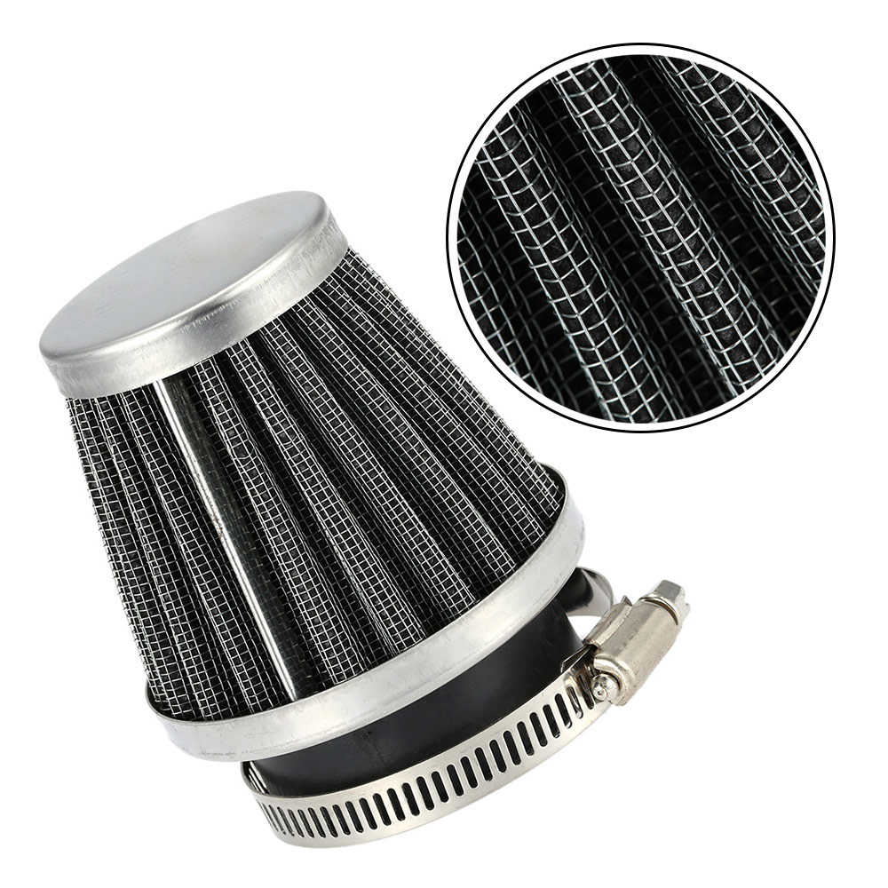 Hot New Double Layer Steel Filter Gauze Clamp-on Air Filter