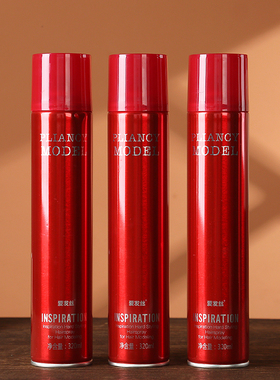 爱发丝灵感定型干胶卷发蓬松喷雾发廊造型品男女定型水发胶320ml