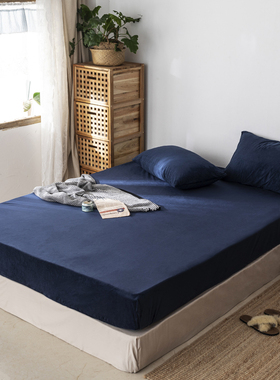 定做定制天鹅绒床笠床罩榻榻米90x120x135cm150180x200x220cm