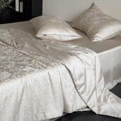 精选国风提花100支兰精天丝夏被四件套水洗空调被子夏凉被芯裸睡