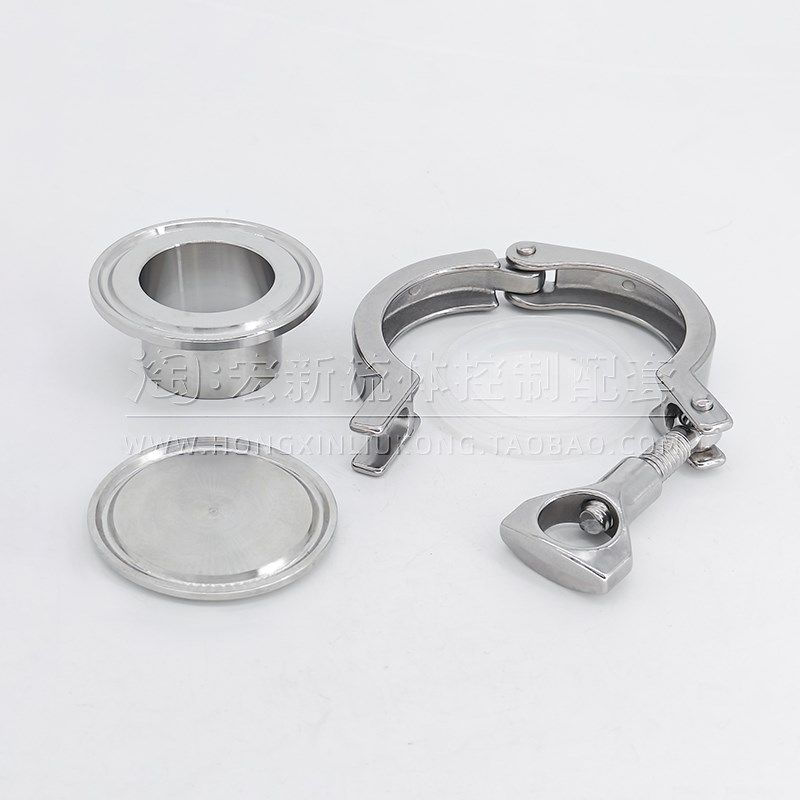 精选304卫生级快装卡箍+垫片套装 卡扣式精铸管箍 快接夹头锁紧扣,五金/工具,管夹/管卡/管支架,淘宝优惠券,粉丝福利购,淘宝优惠卷