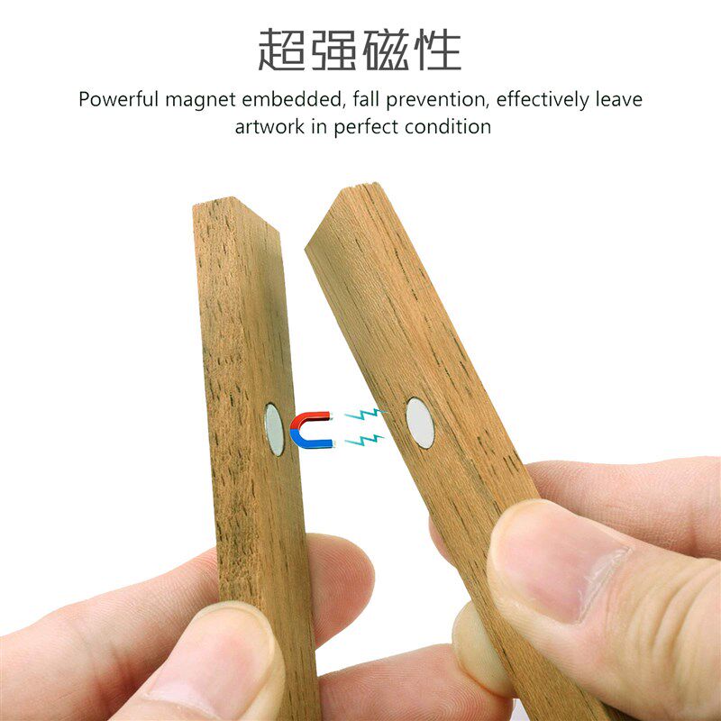 个人定制实木磁铁磁力挂轴画油画布挂画空白卷轴海报订做来图定做