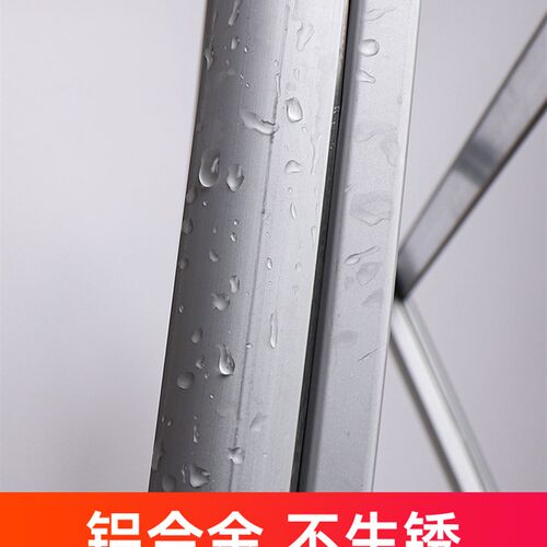手提海报架疫情防控扫码宣传kt板展架立式落地式招聘广告牌展示牌