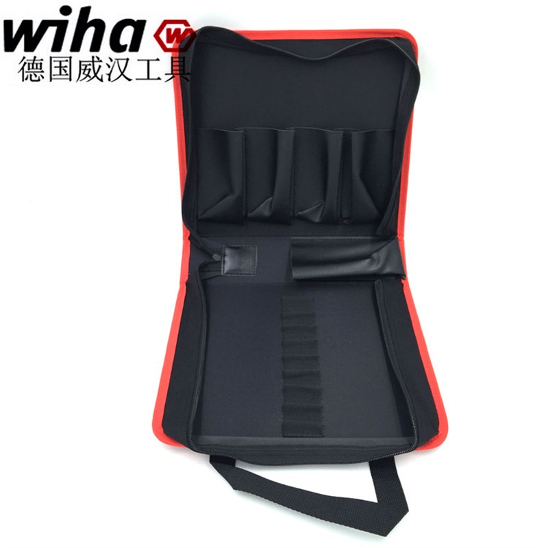 德国原装进口威汉wiha 多功能家电拎包 电工维修售后帆布工具包