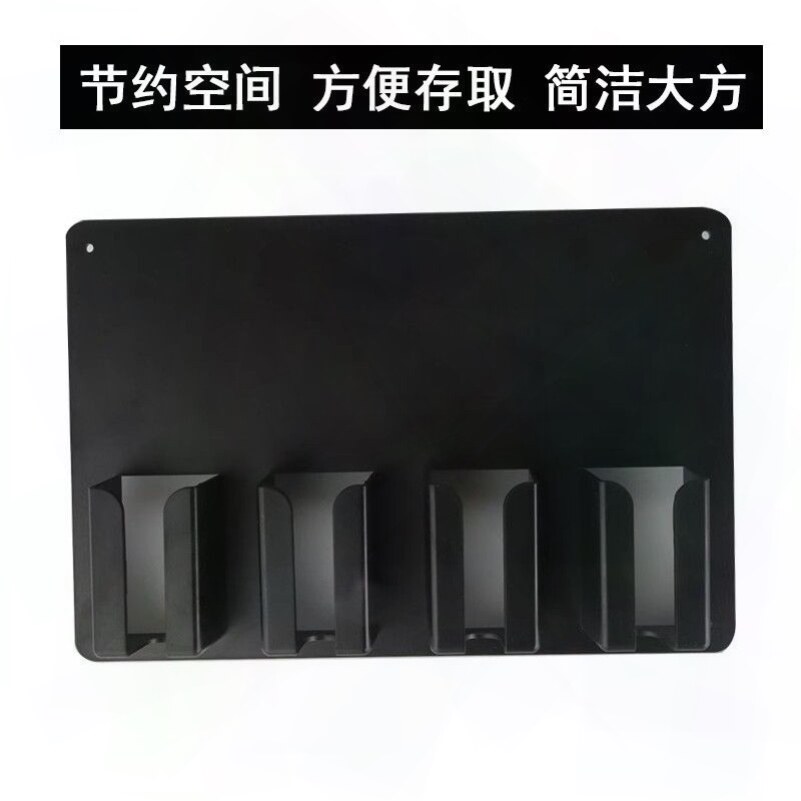 现货电推剪支架发廊上墙挂架可放置剪刀 美发工具架子 插电推图片