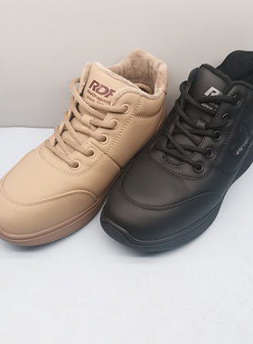 秋冬新款棉鞋女红蜻蜓专柜CD68973001H休闲百搭高帮鞋CD68973002H