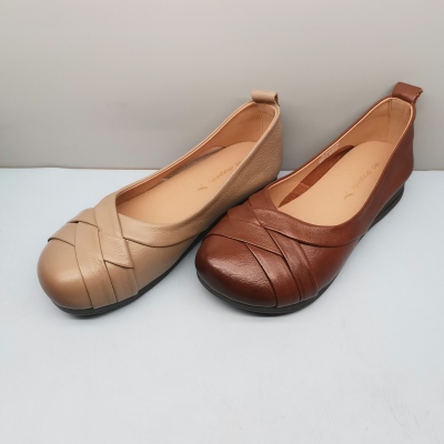 2026新款妈妈鞋红蜻蜓专柜BC78835001平底时尚百搭女鞋BC78835002