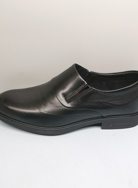 春秋新款正装皮鞋男红蜻蜓AC71202051商务休闲真皮一脚蹬男单鞋子