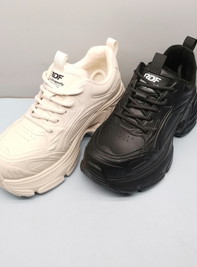 秋冬新款老爹鞋女红蜻蜓BD62004841D时尚休闲厚底女棉BD62004842D