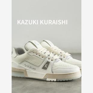 运动休闲板鞋 2025年新款 男 百搭蓝牛仔男鞋 仓石一树轻奢潮牌时尚