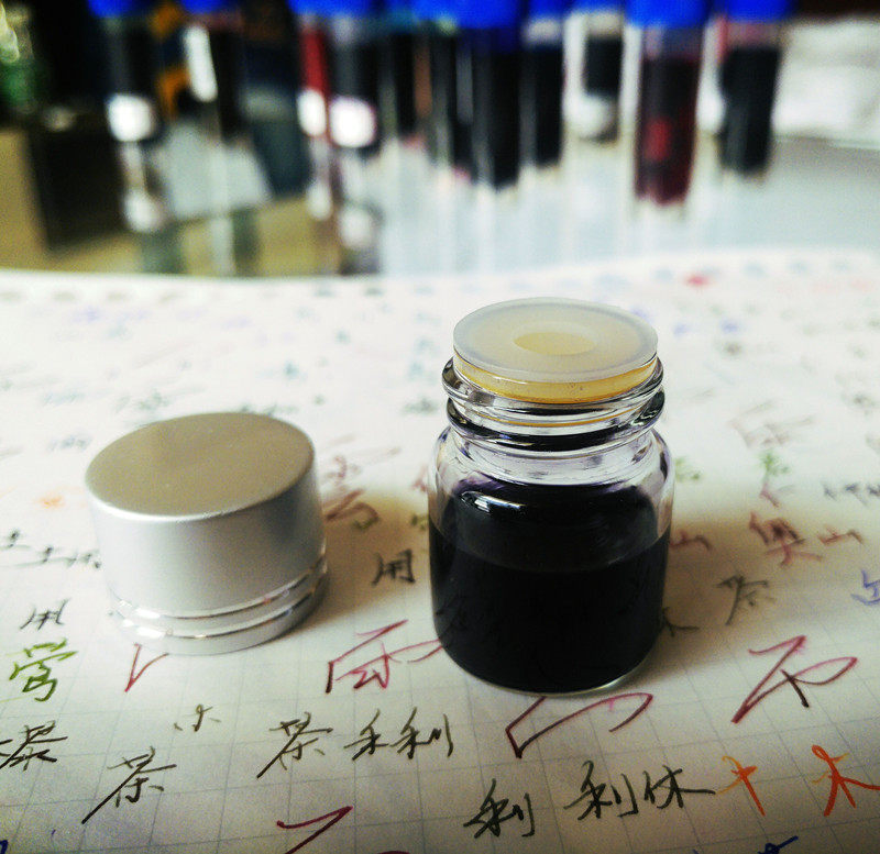 [云停] 彩墨5ml 7ml分装瓶 0.5ml分装滴管 彩墨分装玻璃瓶