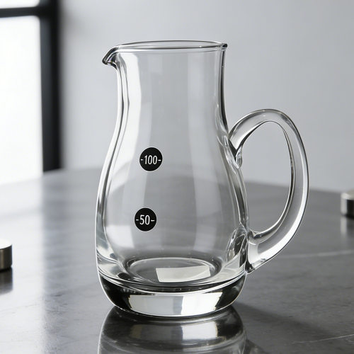 白酒分酒器量酒器玻璃白酒分酒壶带刻度家用饭店用100ml分酒器壶