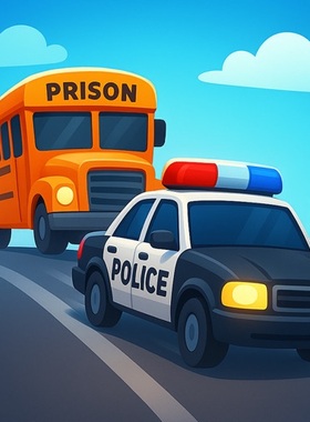 Police Prison Bus Escape Game代肝手动代练钻石代打推图跑图