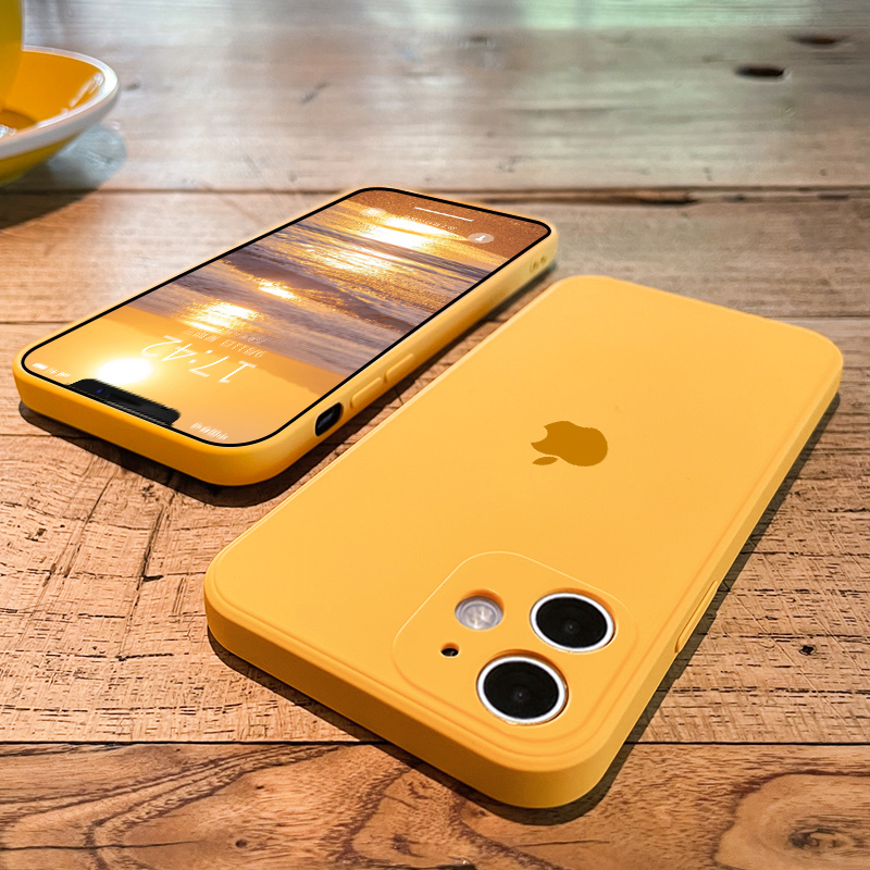 苹果11手机壳直边iphone11promax新款摄像头全包防摔11pro液态硅胶11promax男女潮ins网红简约ip磨砂11变12套