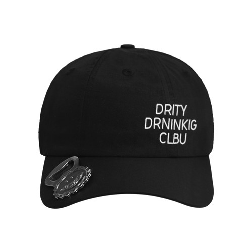 DTTK得体饮酒俱乐部弯檐棒球帽