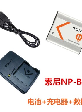 适用索尼DSC-TX5 T110 TX100 WX7 WX9相机NP-BN1电池+充电器