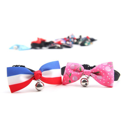British style Pet bow tie bow Teddy Hiromi Bell collar Kitty Dogs Small bell Jewelry Listingin the Pet/Pet food and supplies , Pet apparel and accessories , Ornaments/Listing  category - from Buy2taobao.com to provide professional Taobao agent buy service