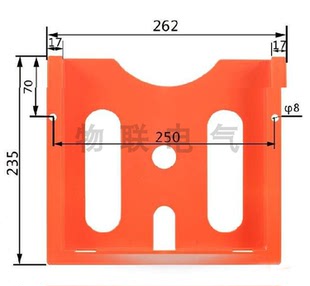 电气柜门文件架配电箱塑料文件夹A4开关柜资料架壁挂式展示架