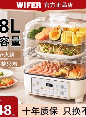 德国2025新款电蒸锅多功能家用三