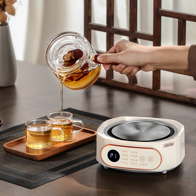 2025新款电陶炉煮茶器家用保温小壶甘肃罐罐茶电热炉功率花茶养生