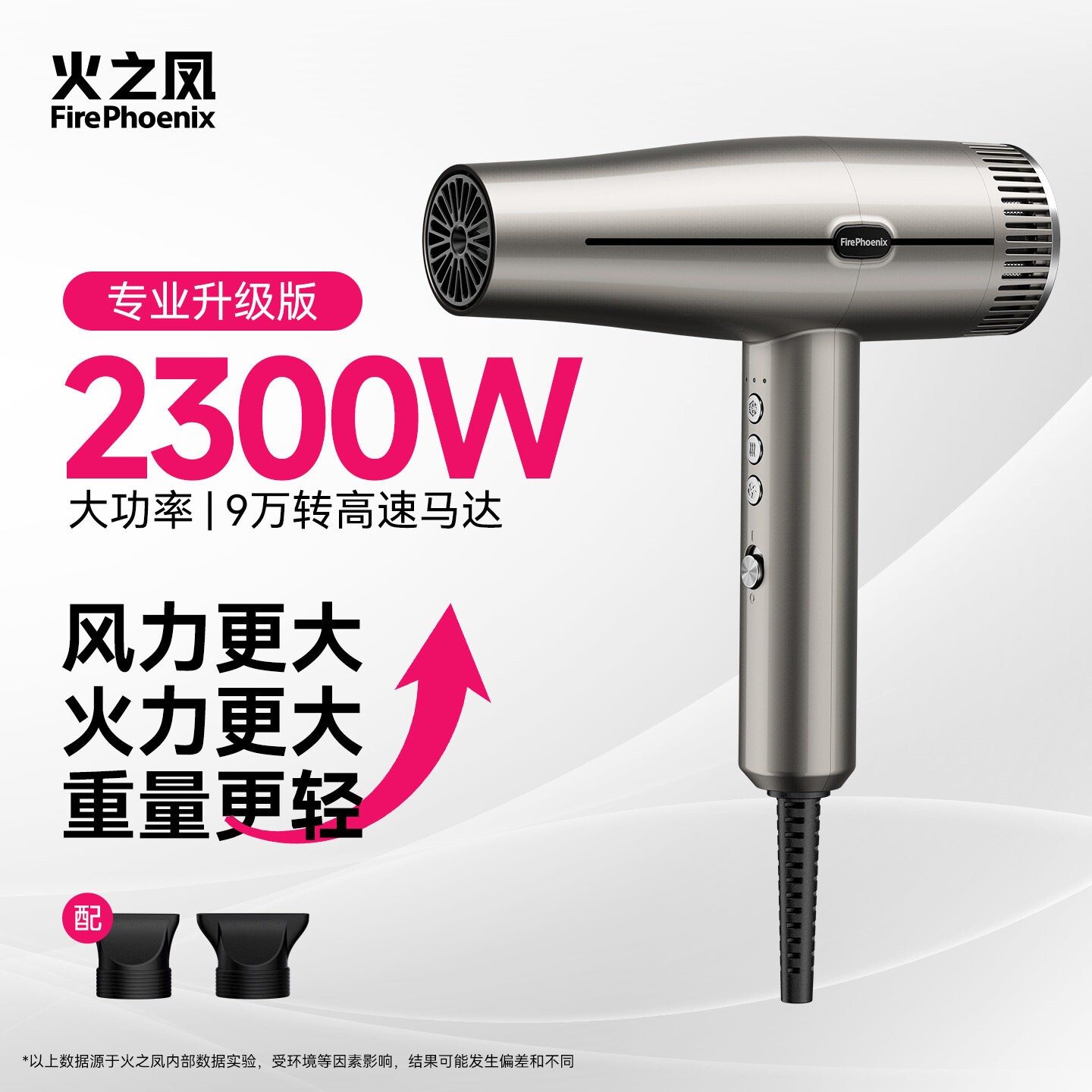火之凤吹风机M3理发店发廊发型师速电吹风专用大功率负离子高