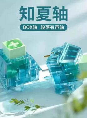 kailh凯华知夏BOX热插拔段落青轴