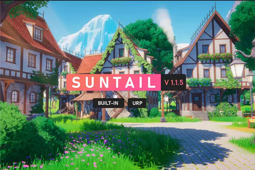 Grasslands - Stylized Nature系列风格化unity场景地编合集