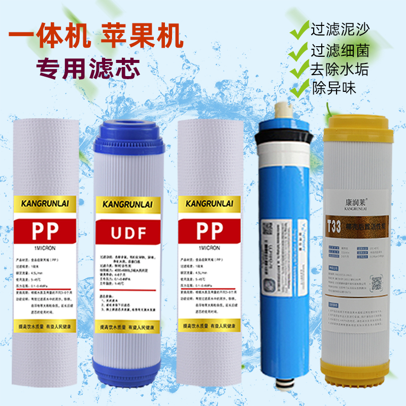 五级苹果机冷热壁挂直饮净水器