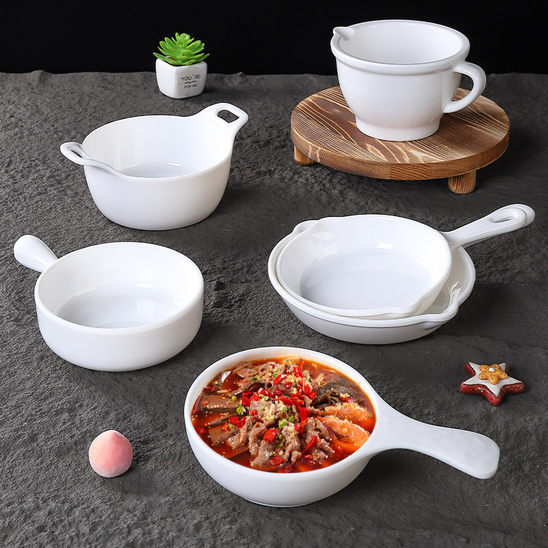 带把手菜盘塑料菜碟凉菜碟手柄盘