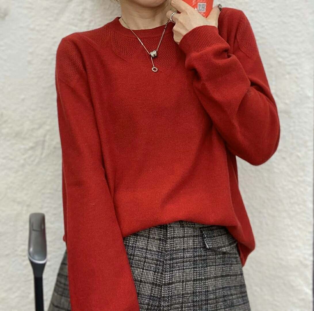 圣仕莲纯羊毛针织衫打底衫羊毛衫