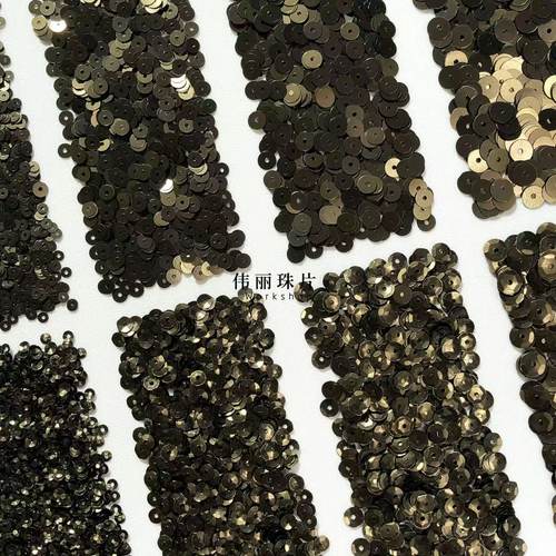 磨砂青铜色亮片3/4/5/6mm系列