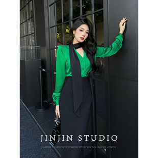 衬衫 2025早秋尤莱特百搭显瘦洋气时尚 上衣 柔美之姿 MD进进原创