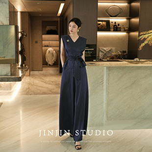 MD进进原创【里约艺术】2025夏季新款休闲风时尚修身上衣显瘦套装