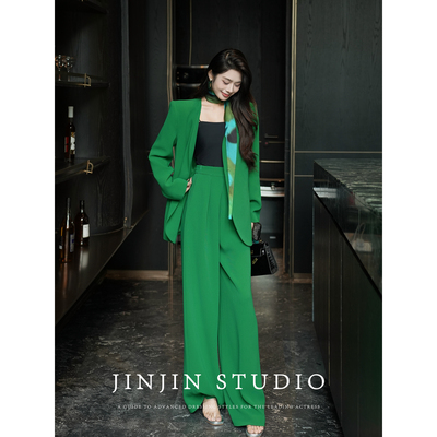 气质复古西装设计感外套