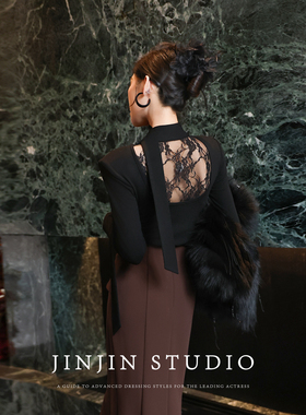 MD进进原创【女神归来】2025秋冬加绒飘带设计感打底衫修身上衣