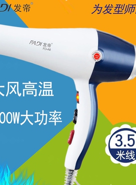 发帝电吹风机发型师专用大功率美
