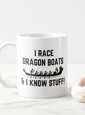 yeap!高质量amazon陶瓷耐高温马克杯龙舟赛i race dragon boats