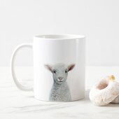 yeap 动物陶瓷耐高温十二生肖羊属相马克杯牛奶水杯sheep 可爱个性