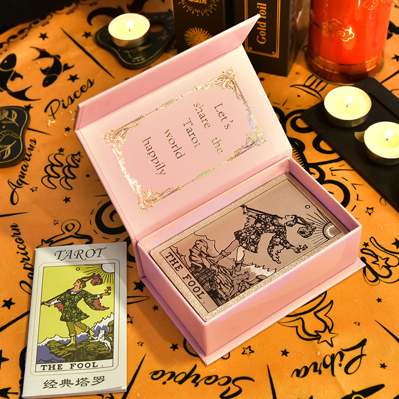 高颜值正版经典韦特金箔塔罗卡牌