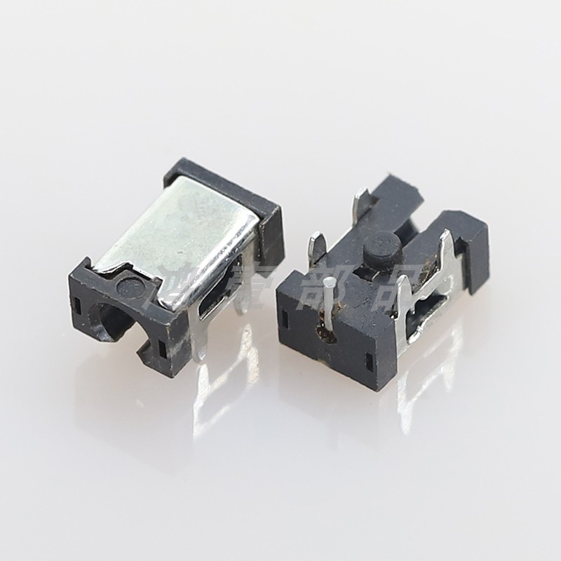 鸿壹部品厂家销售5脚插件DC-053A网络播放器安防监视器电源座