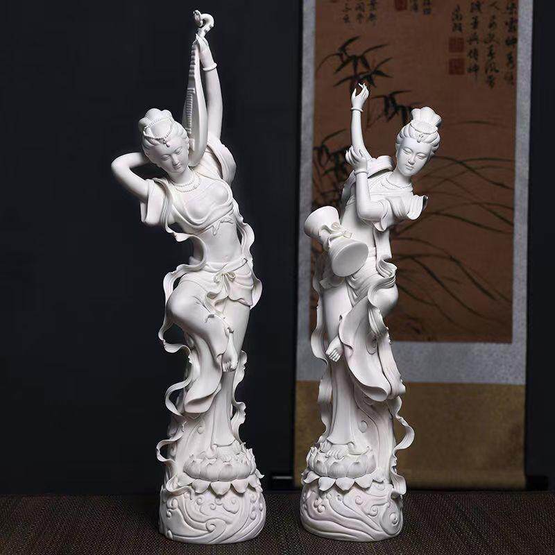 中式敦煌飞天仕女摆件