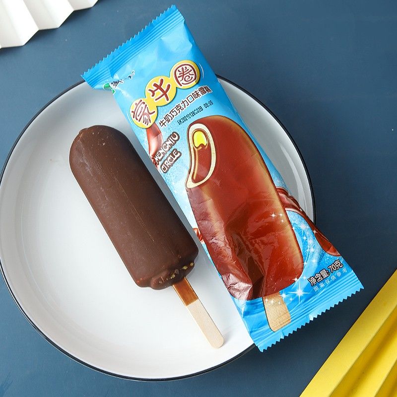 40支蒙牛圈巧克力雪糕整箱批