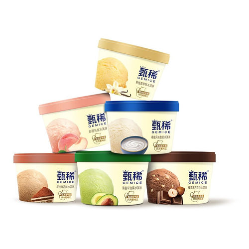 12杯伊利甄稀杯冰淇淋