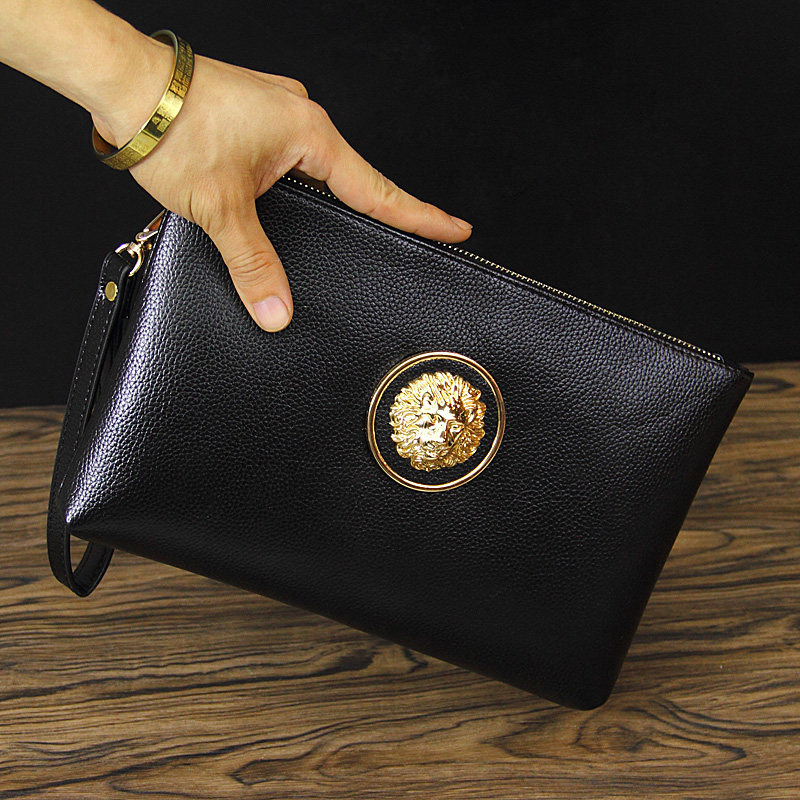 狮子头商务风新潮快手同款男包